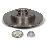 EUROREPAR Bremsscheiben + Radlager Satz f&uuml;r CITROEN C4 1 PEUGEOT 307 hinten 1619237880