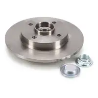EUROREPAR Bremsscheiben + Radlager Satz f&uuml;r CITROEN DS OPEL PEUGEOT hinten 1619237980