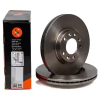 EUROREPAR Bremsscheiben Satz f&uuml;r CITROEN Berlingo PEUGEOT Partner Rifter vorne 1687772880