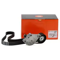 EUROREPAR Keilrippenriemen Satz für CITROEN C3 C4 C5 PEUGEOT 206 207 1.4/1.6HDi 1613444880