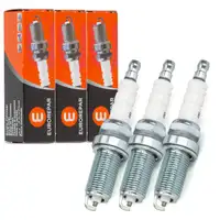 3x EUROREPAR Z&uuml;ndkerze f&uuml;r PSA C1 107 TOYOTA Aygo B1 Iq YarisS P9 P13 1.0 1625935380