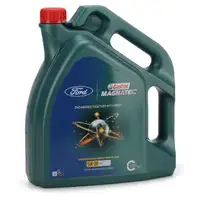 5L CASTROL MAGNATEC A5 5W-30 Engine Oil + MANN Oil Filter for FORD 1.4/1.5/1.6 TDCI