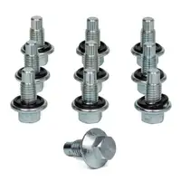 10x FA1 &Ouml;lablassschraube Verschlussschraube &Ouml;lwanne M12x1,75 L&auml;nge 16 mm f&uuml;r OPEL