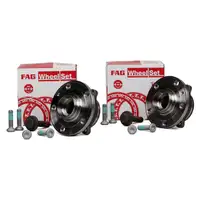 2x FAG 713610610 Radnabe f&uuml;r VW Golf 5 6 Passat B6 B7 A3 8P 8U Leon Octavia vorne/hinten