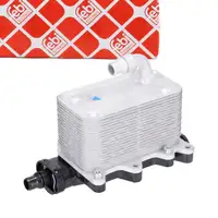 febi 185186 Ölkühler Motoröl für BMW 5er E60 E61 6er E63 E64 7er E65-67 X3 M47 N47 M57 M67