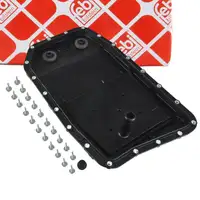 febi 171617 Transmission Oil Pan + Transmission Filter + Gasket for BMW GA6HP26Z