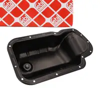 febi Ölwanne für CITROEN C2 C3 C4 Xsara Nemo Berlingo ZX PEUGEOT 106 205 206 306 1.0-1.4