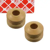 2x febi 03099 Anschlagpuffer Gummianschlag f&uuml;r OPEL Corsa A B Combo Tigra Vorne 0344410