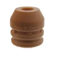 2x febi 14593 Anschlagpuffer Gummianschlag f&uuml;r OPEL Astra G Zafira A Vorderachse 0344421