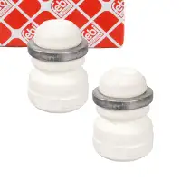 2x febi 170031 Anschlagpuffer Gummianschlag f&uuml;r VW Crafter SY SX MAN TGE vorne 2N0412303E