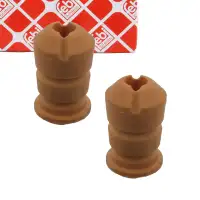 2x febi 18369 Anschlagpuffer Gummianschlag f&uuml;r AUDI 80 B3 B4 Cabriolet B3 Coupe B2 vorne