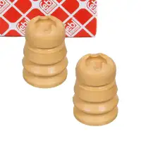 2x febi 19284 Anschlagpuffer Gummianschlag Gummilager f&uuml;r AUDI A8 Hinterachse 4D0512131F