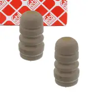 2x febi 19281 Anschlagpuffer Gummianschlag Gummilager f&uuml;r AUDI A8 Vorderachse 4D0412131C