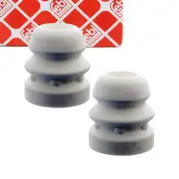 2x febi 19517 Anschlagpuffer Gummianschlag Gummilager f&uuml;r FORD Focus 1 MK1 Vorne 1061707
