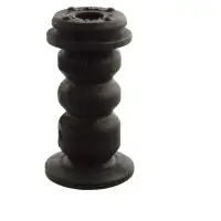 2x febi 10027 Anschlagpuffer Gummianschlag Gummilager f&uuml;r AUDI 80 90 Hinterachse 893512131