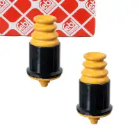 2x febi 108115 Anschlagpuffer Gummianschlag f&uuml;r FIAT Panda/Classic Hinterachse 51852255