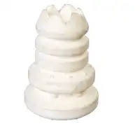 2x febi 109465 Anschlagpuffer Gummianschlag Puffer f&uuml;r FORD Mondeo 5 MK5 Hinten 5318885