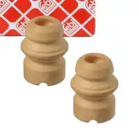 2x febi 21112 Anschlagpuffer Gummianschlag f&uuml;r BMW 1er E87 3er E46 X3 vorne 31331094750
