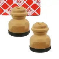 2x febi 23422 Anschlagpuffer Gummianschlag f&uuml;r SEAT Ibiza 3 4 Leon 1M Toledo 2 1M Hinten