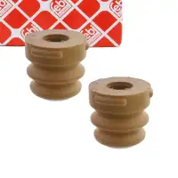 2x febi 23458 Anschlagpuffer Gummianschlag f&uuml;r VW Golf 5 6 7 Passat B6 B7 SEAT Leon vorne