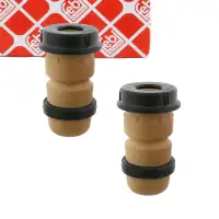 2x febi 23594 Anschlagpuffer Gummianschlag f&uuml;r AUDI A3 8P PR-Nr. Vorderachse 1K0412303R