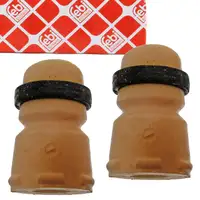 2x febi Anschlagpuffer Gummianschlag f&uuml;r VW Golf 7 Passat B7 B8 Touran AUDI A3 8P 8V vorne