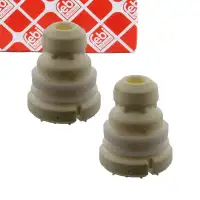 2x febi 36788 Anschlagpuffer Gummianschlag für MERCEDES W211 S211 Vorderachse 2113230444
