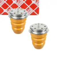 2x febi 36849 Anschlagpuffer Gummianschlag f&uuml;r CITROEN Jumper PEUGEOT Boxer hinten 5166.51