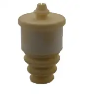 2x febi Anschlagpuffer Gummianschlag f&uuml;r FIAT 500 500C 312 Panda 169 ABARTH 500 595 hinten