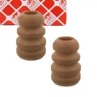 2x febi 37176 Anschlagpuffer Gummianschlag Puffer f&uuml;r PEUGEOT 206/SW Vorderachse 5033.74