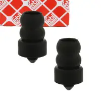2x febi Anschlagpuffer Gummianschlag f&uuml;r ALFA 145 146 155 FIAT Punto 176 Tipo Bravo hinten