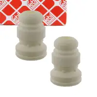 2x febi 30557 Anschlagpuffer Gummianschlag f&uuml;r PEUGEOT 407 6D Coupe 6C SW 6E vorne 5033.86