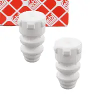 2x febi 45537 Anschlagpuffer Gummianschlag Gummilager f&uuml;r AUDI 8J Hinterachse 8J0511353G