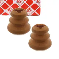 2x febi 45736 Anschlagpuffer Gummianschlag f&uuml;r VW Passat B5 B5.5 AUDI A6 hinten 4B5513031J