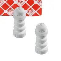 2x febi 40699 Anschlagpuffer Gummianschlag f&uuml;r VW Golf 7 8 Sportsvan 7 SEAT Leon 5F hinten