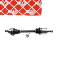 febi Drive Shaft for VOLVO C30 S40 2 6-speed manual transmission, front left 36002896