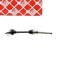 febi Antriebswelle Gelenkwelle f&uuml;r CITROEN C3 2 3 C4 2 PEUGEOT 207 1 2008 1 vorne rechts
