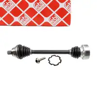 febi Antriebswelle Gelenkwelle f&uuml;r VW Golf 5 6 7 AUDI 8P SEAT Leon 1P 5F Altea vorne links