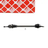 febi 183636 Antriebswelle Gelenkwelle f&uuml;r CITROEN C3 2 DS3 PEUGEOT 207+ Vorderachse rechts