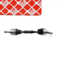febi Antriebswelle Gelenkwelle f&uuml;r CITROEN Berlingo Xsara PEUGEOT Partner 1 vorne links