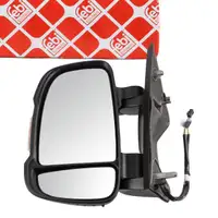 febi KOMPLETT Außenspiegel für CITROEN Jumper 2 FIAT Ducato 250_ PEUGEOT Boxer links