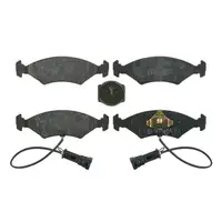 febi Bremsbel&auml;ge + Warnkontakt f&uuml;r FORD Escort 3 4 Orion 1 2 Sierra 1 2 vorne 1595524