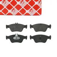 febi 16027 Bremsbel&auml;ge Bremsbelagsatz f&uuml;r MERCEDES W202 S202 C208 W210 S210 R170 vorne