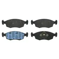 febi Bremsbel&auml;ge Bremsbelagsatz f&uuml;r FORD Escort 5 2000 Sierra 1 2 Scorpio 1 vorne 1632792