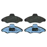 febi Bremsbel&auml;ge Bremsbelagsatz f&uuml;r FORD Fiesta 3 bis Bj. 10.95 Escort 5 6 Orion 3 vorne