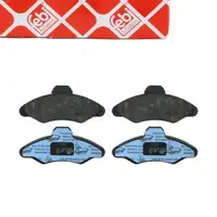 febi Bremsbel&auml;ge Bremsbelagsatz f&uuml;r FORD Fiesta 3 bis Bj. 10.95 Escort 5 6 Orion 3 vorne