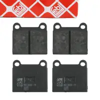 febi 16068 Bremsbel&auml;ge Bremsbelagsatz f&uuml;r VW Polo 86 86C 80 Passat Derby vorne 171698151B