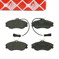 febi Bremsbel&auml;ge + Warnkontakt f&uuml;r AUDI 100 C3 200 C3 Bremssystem GIRLING vorne 447698151