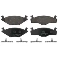 febi Brake Pads Brake Pad Set for VW Golf 1 & 2, Passat, Jetta, SEAT Ibiza 2, Cordoba 6K (Front)