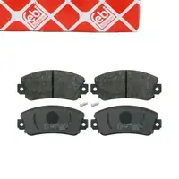 febi Bremsbel&auml;ge Bremsbelagsatz f&uuml;r FIAT Panda 141 Uno 146 LANCIA Y10 SEAT Marbella vorne